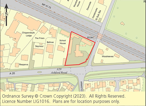 Lot: 28 - FORMER SCHOOL ON HALF ACRE PLOT WITH PLANNING PERMISSION FOR THREE DWELLINGS -
